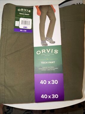 Orvis Tech Pant Olive Green Men's Cargo Pants